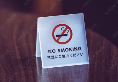 画像:全室禁煙